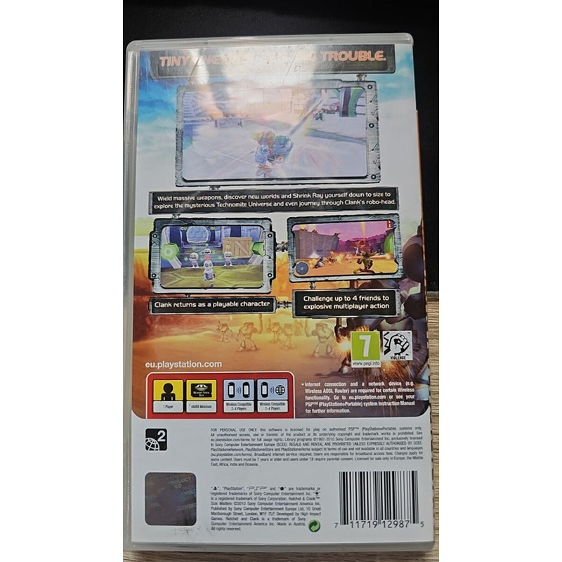 PSP - Rachet & Clank Size Matters