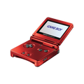 Nintendo Gameboy Advance Flame Red