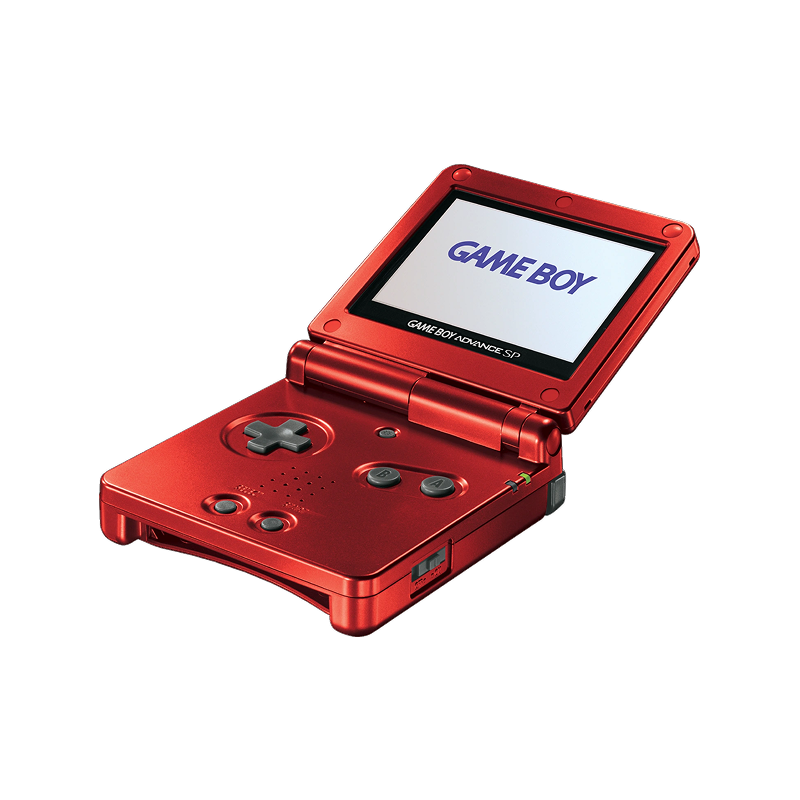Nintendo Gameboy Advance Flame Red